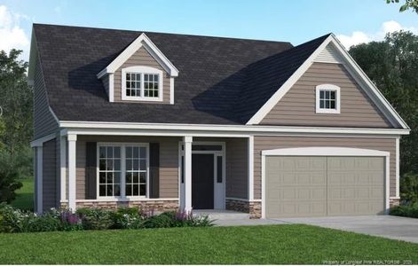 New construction Single-Family house 319 Pinnacle Ct, Raeford, NC 28376 plan Kent - image