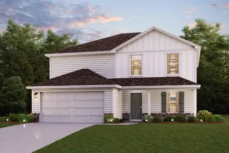 New construction Single-Family house 120 Sundance Ct, Lizella, GA 31052 plan Gardner - image