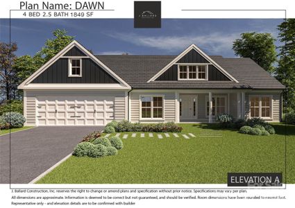 New construction Single-Family house 1025 Baylor Grove, Monroe, NC 28110 - photo 0