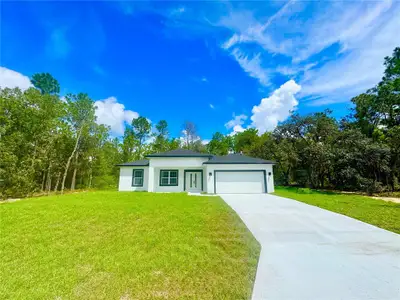 New construction Single-Family house 1491 W Palmview Dr, Citrus Springs, FL 34434 - image