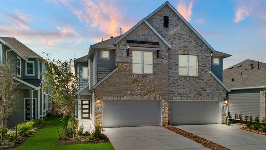 New construction Townhouse house 616 Silver Pear Court, Montgomery, TX 77316 Bungalo - Villas- photo 0