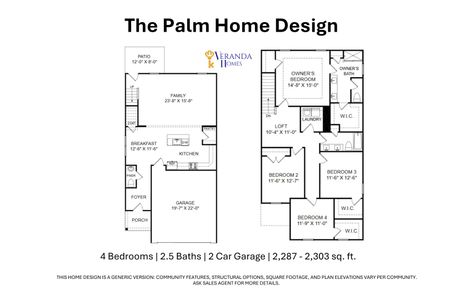 New construction Single-Family house 5013 Tullamore Dr, Aiken, SC 29801 plan Palm - image 3