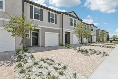 New construction Townhouse house 1858 Bluewater Ln, Rockledge, FL 32955 plan Pulsar - image