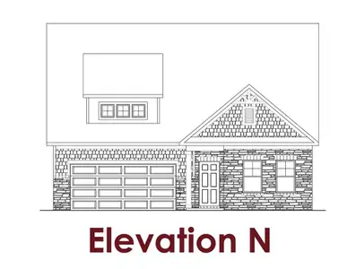 New construction Single-Family house 215 Cantrell View Ct, Cartersville, GA 30120 plan Aurora - image