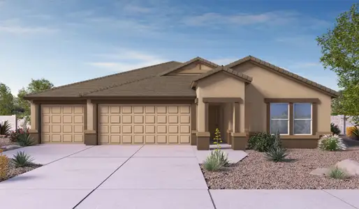 New construction Single-Family house 9745 N Heavenly Bamboo Dr, Marana, AZ 85653 plan Jerome - A50J - image