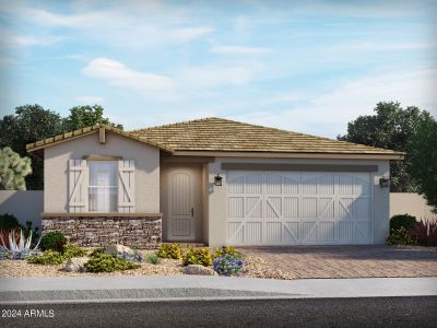 New construction Single-Family house 40 S 176Th Avenue, Goodyear, AZ 85338 Leslie- photo 0