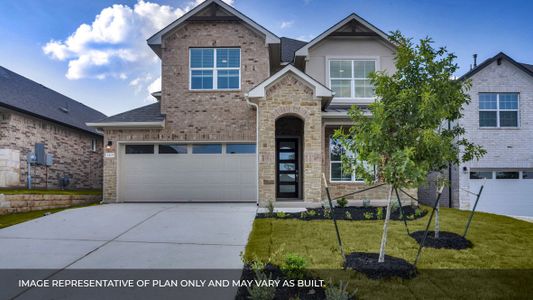 New construction Single-Family house 2140 Ghost Rider Court, Leander, TX 78641 - photo 0