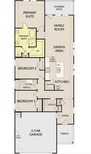 New construction Single-Family house 157 Clover Bnd, Liberty Hill, TX 78642 plan Travis - image