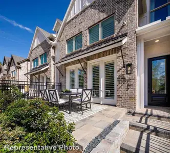 New construction Townhouse house 2750 Woodforest Parkway North, Montgomery, TX 77316 Berkley Plan- photo 0