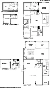 New construction Single-Family house 16988 W Desert Ln, Goodyear, AZ 85338 plan Yorktown - image