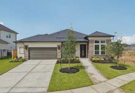 New construction Single-Family house 27431 Lantana Haven Ln, Hockley, TX 77447 plan 5039 Elevation F - image