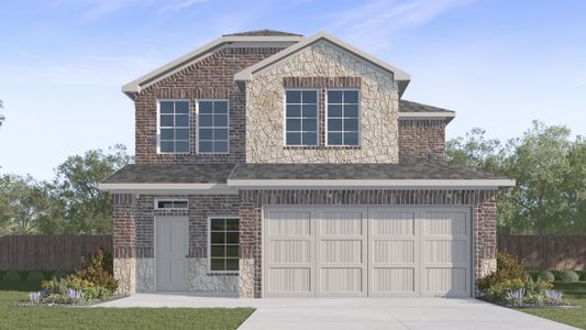 New construction Single-Family house 1921 Castle Creek Trl, Blue Ridge, TX 75424 plan Hanna - image