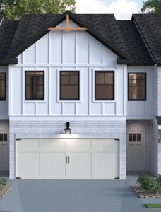 New construction Single-Family house 210 Foxtrot Ave, Hoschton, GA 30548 plan Hanover - image