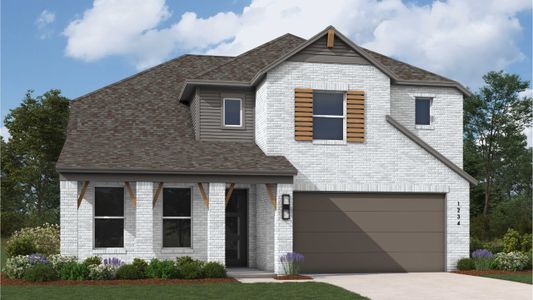 New construction Single-Family house 907 Sagebrush Trl, Sherman, TX 75092 plan Renoir - image