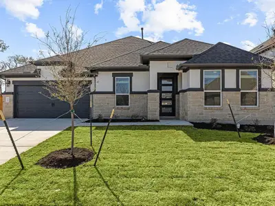 New construction Single-Family house 1208 White Daisy Ln, Georgetown, TX 78628 plan Nolan - Classic Series - image