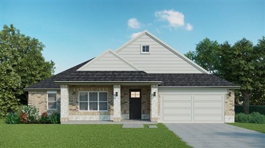 New construction Single-Family house 10929 Bourbon Street, Willis, TX 77318 - photo 0