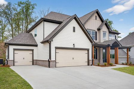 New construction Single-Family house 2584 Parkside Wy, Gainesville, GA 30507 plan Northwyck 3-Car - image
