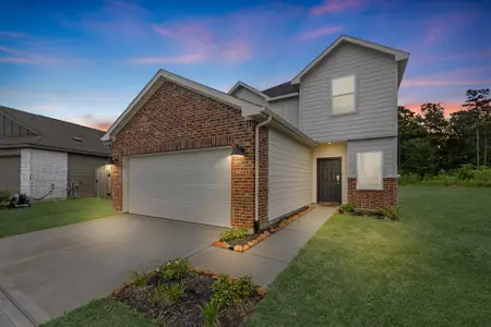 New construction Single-Family house 25799 John Wayne Ct, Splendora, TX 77372 plan Holly - image