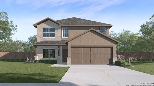 New construction Single-Family house 5036 Rancagua, Converse, TX 78109 plan The Callum - image