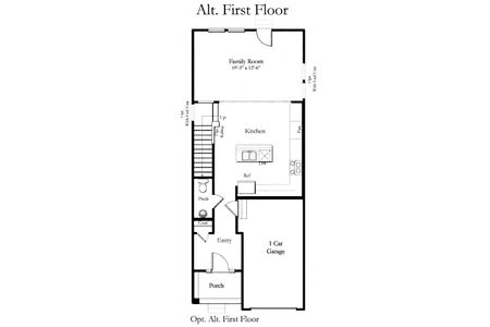 New construction Townhouse house 1326 Hammond Dr, Mebane, NC 27302 plan Litchfield - image