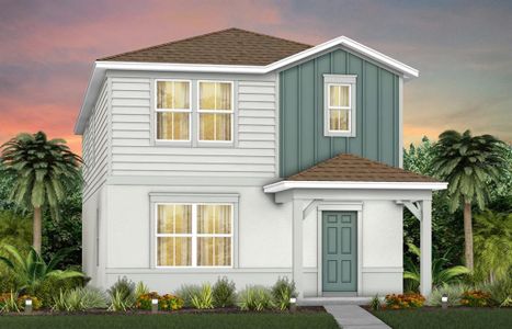 New construction Single-Family house 5013 Furrowed Wy, St. Cloud, FL 34771 plan Haddock - image