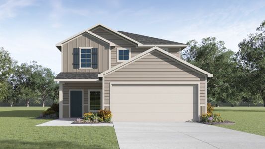 New construction Single-Family house 13412 Roughstock Wy, Mustang Ridge, TX 78610 null- photo 1 1