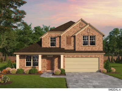 New construction Single-Family house 1545 Ebling Wy, Van Alstyne, TX 75495 The Clairmont- photo 0