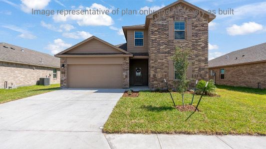 New construction Single-Family house 1310 Choctaw Rd, Sinton, TX 78387 plan Midland - image