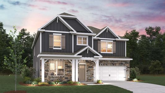 New construction Single-Family house Gastonia, NC 28056 plan Morgan - image
