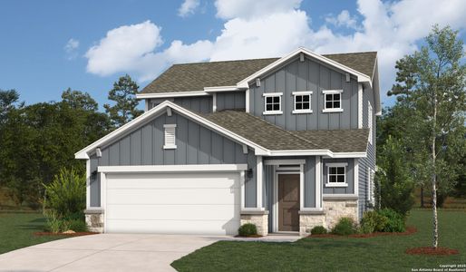 New construction Single-Family house 2923 Angelou St, New Braunfels, TX 78130 null- photo 0
