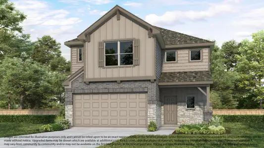 New construction Single-Family house 14803 Freestone Plum Ct, Houston, TX 77049 plan 142 - image