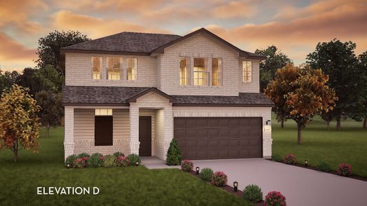 New construction Single-Family house 13227 Glacier View Ln, Iowa Colony, TX 77583 plan Lavaca - image
