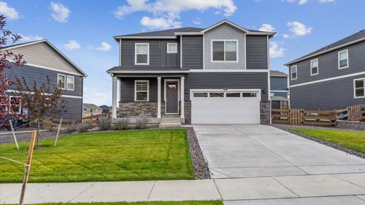 New construction Single-Family house 9886 Ceylon Ct, Commerce City, CO 80022 BRIDGEPORT- photo 0 0