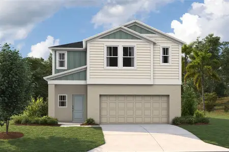 New construction Single-Family house 4445 Riverbend Blvd, Haines City, FL 33844 plan Indigo - image