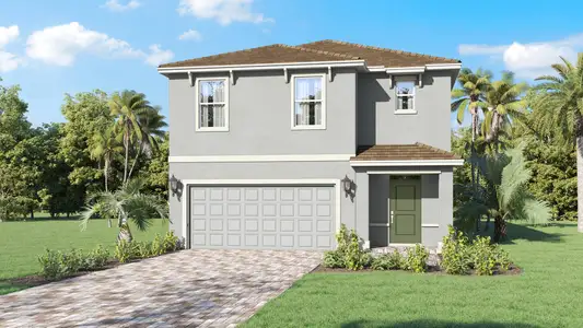 New construction Single-Family house 9638 Venetian Sq, Vero Beach, FL 32966 plan Robie - image