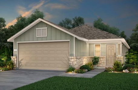 New construction Single-Family house 1009 Paradise Canyon Cv, Jarrell, TX 76537 - photo 0