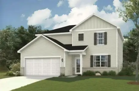 New construction Single-Family house 64 Whispering Oak Wy, Dallas, GA 30132 plan Greenfield - image