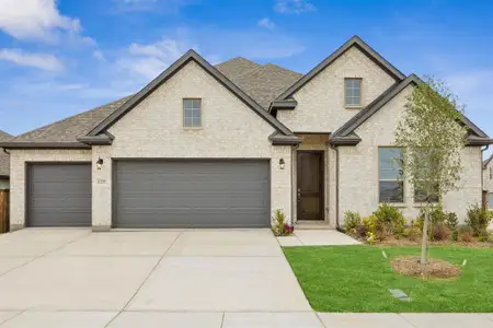 New construction Single-Family house 1335 Chisos Wy, Forney, TX 75126 plan Williamsburg - 60' Lot - image