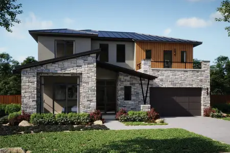 New construction Single-Family house 6008 Adhara Pass, Austin, TX 78730 plan Asheville - image