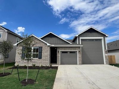 New construction Single-Family house 20704 Stelfox Street, Manor, TX 78653 Copper- photo 0