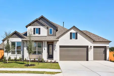 New construction Single-Family house 506 Luttrell Ct, Liberty Hill, TX 78642 plan Birchwood Plan - image
