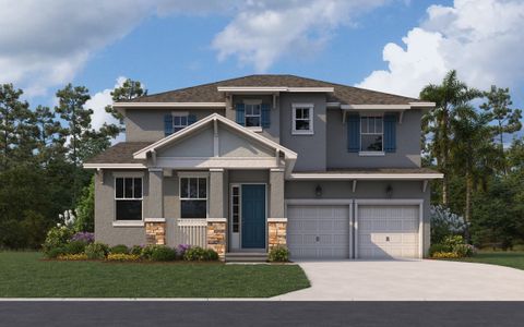 New construction Single-Family house 13368 Peaceful Melody Dr, Winter Garden, FL 34787 plan Biscayne - image