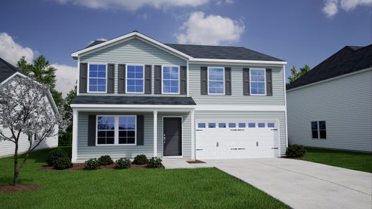 New construction Single-Family house 65 Alice Trace Pl, Angier, NC 27501 plan Telfair - image