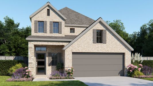 New construction Single-Family house 12623 Cotorra Spgs, San Antonio, TX 78254 plan 2443W - image