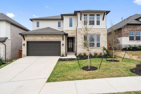 New construction Single-Family house 204 Oak Blossom Road, Liberty Hill, TX 78642 McKinney- photo 0