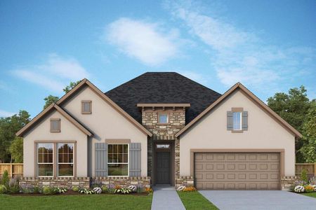 New construction Single-Family house 848 Teakmill Trl, San Marcos, TX 78666 The Cavern- photo 0