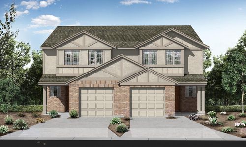 New construction Townhouse house 146 Whinny Wy, Georgetown, TX 78626 plan Colorado - image