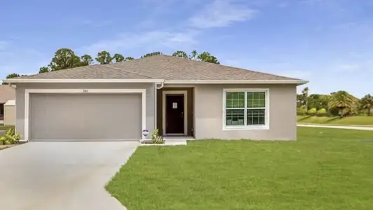 New construction Single-Family house 2475 W Pinegrove Dr, Dunnellon, FL 34434 plan The Marigold - image