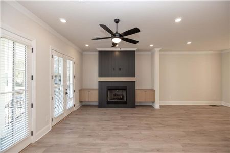 New construction Townhouse house 275 Briscoe Way, Unit 3, Alpharetta, GA 30009 The Chaucer- photo 16 16