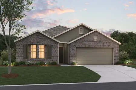 New construction Single-Family house 170 Stabler Sq, San Antonio, TX 78056 plan Moscoso - image